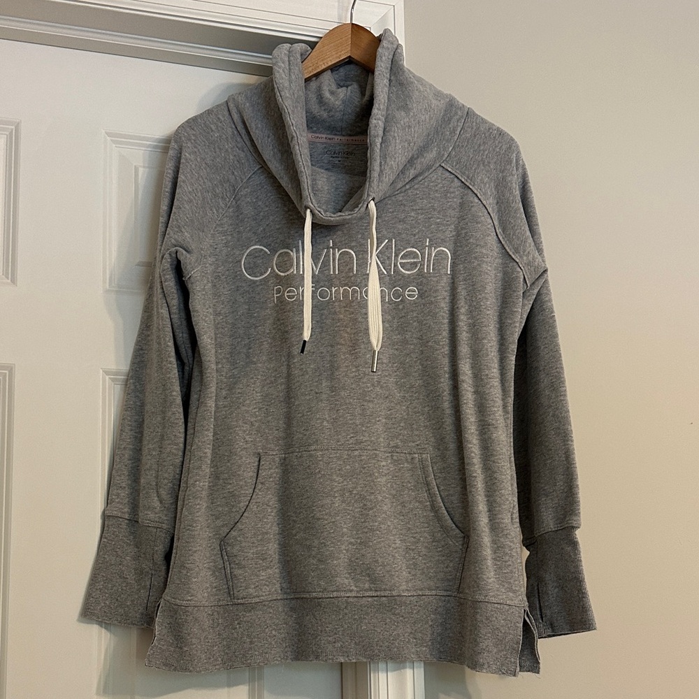 Calvin Klein Performance Heather Gray Sweatshirt